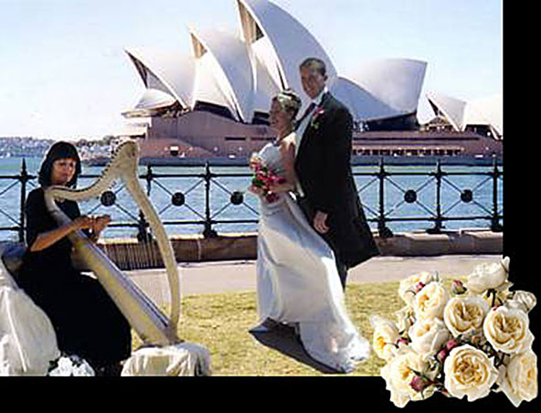 Sydney Wedding Harpist - Harp Player - Harp Music