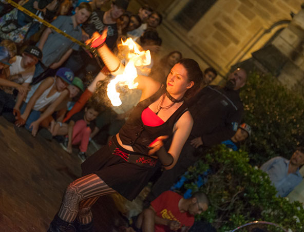 Sydney Fire Performers - Fire Twirlers - Sydney Performers - Roving Entertainment