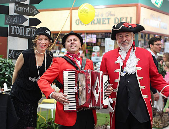 Melbourne Piano Accordion Player - Wedding Music - Singer